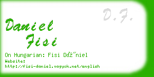 daniel fisi business card